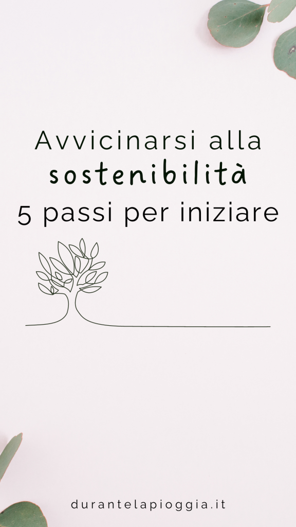 avvicinarsi alla sostenibilità PIN