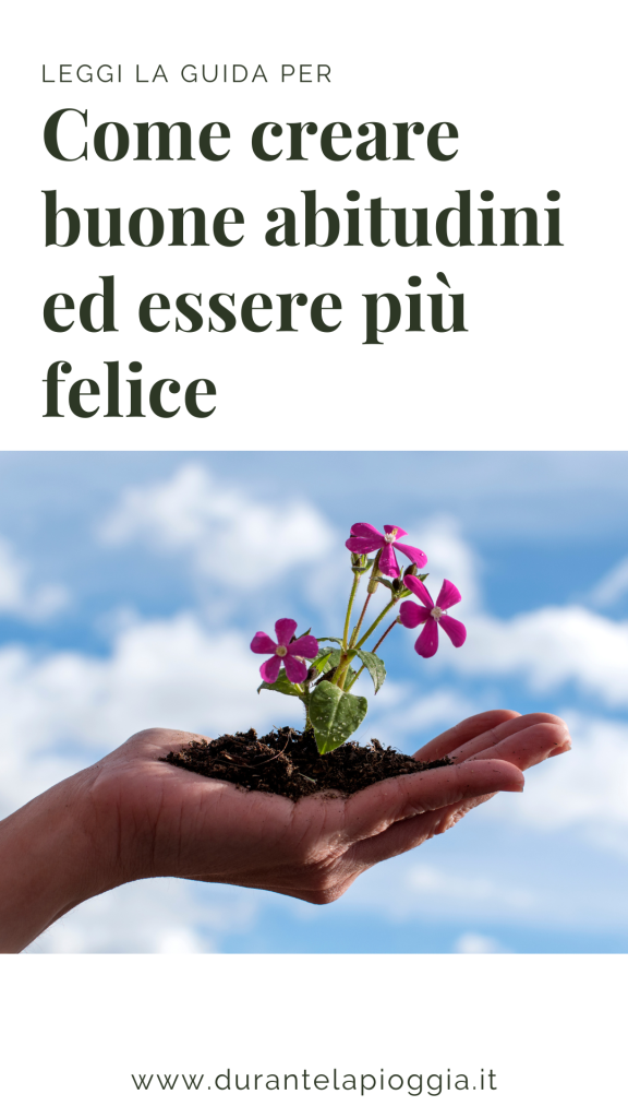 PIN creare buone abitudini
