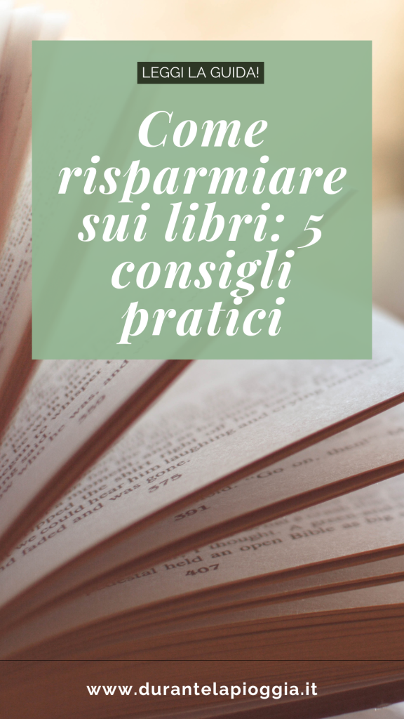 PIN come risparmiare sui libri