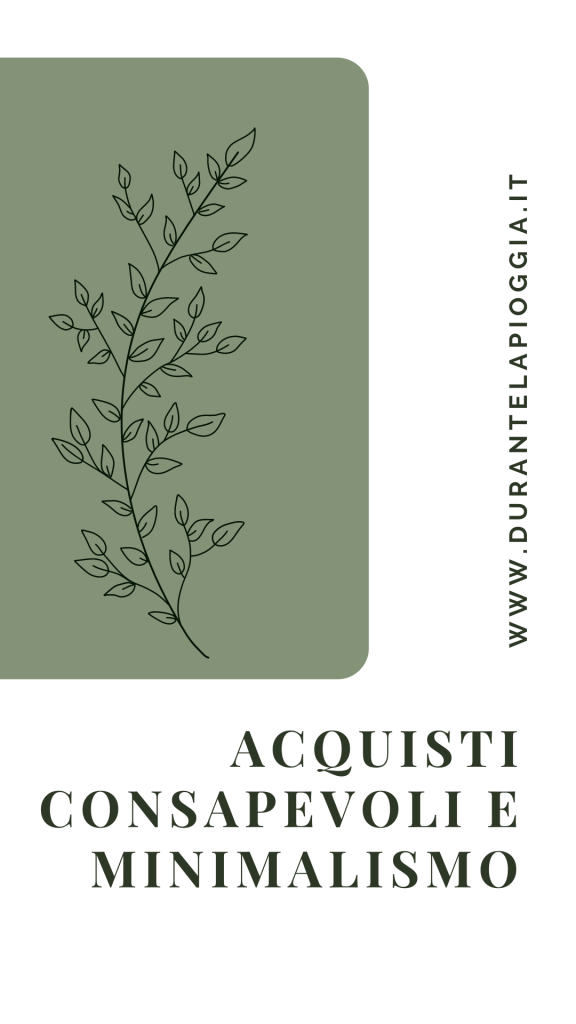 PIN acquisti consapevoli