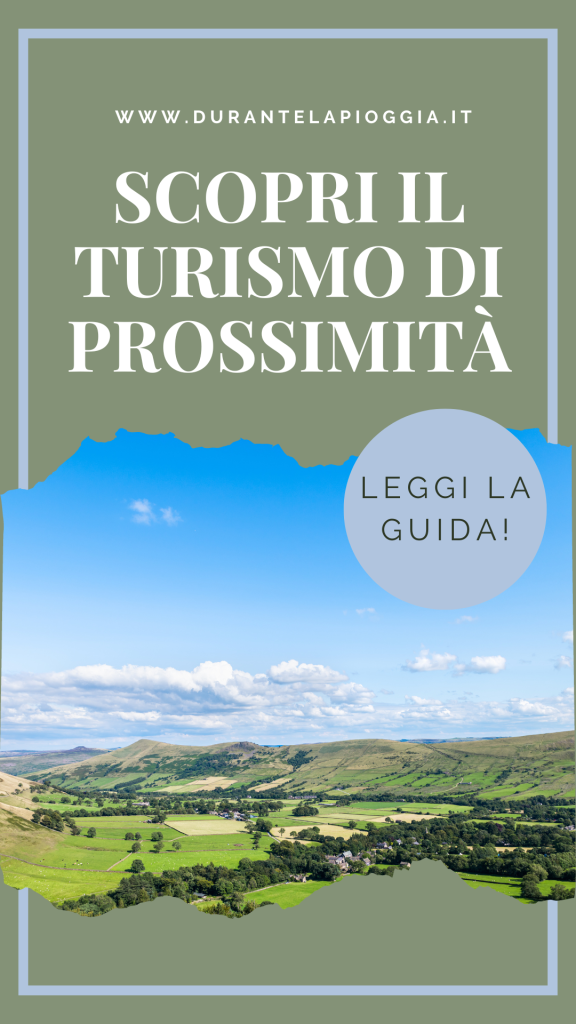 turismo di prossimità