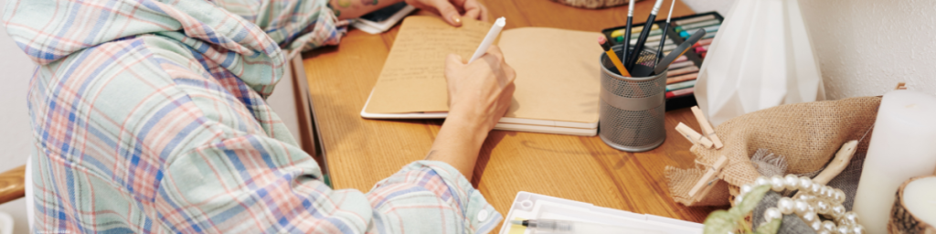 banner articolo journaling creativo