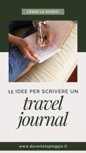 travel journal