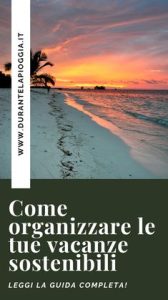 vacanze sostenibili