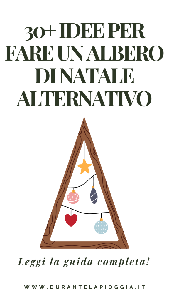 pin albero di natale alternativo