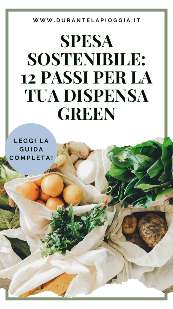 Pin pinterest 12 consigli per fare la spesa sostenibile e immagine di carrello spesa
