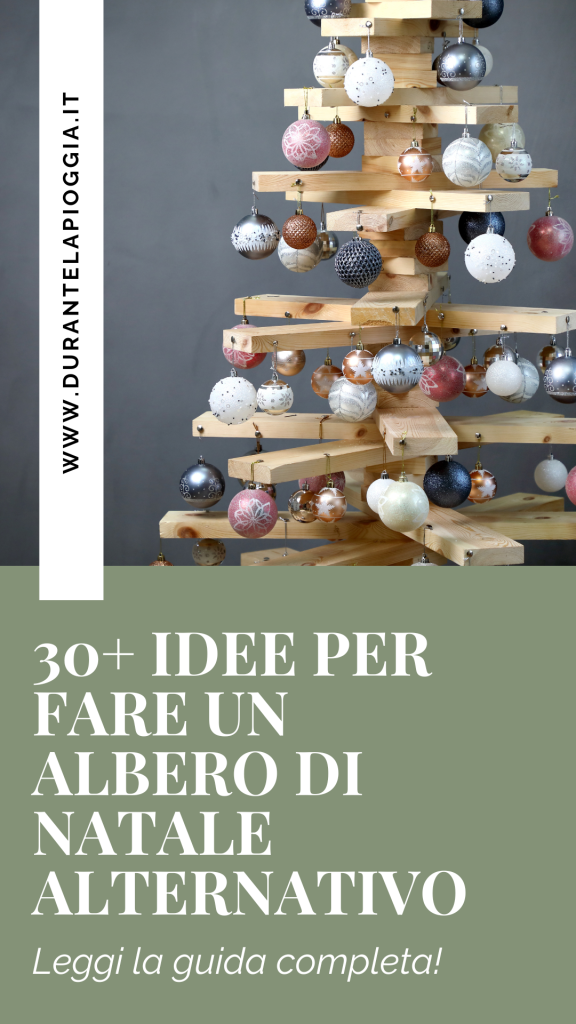 pin albero di natale alternativo