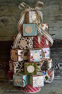 albero di Natale alternativo - calendario avvento 2