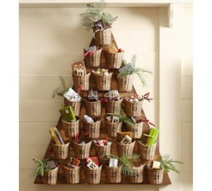 albero di Natale alternativo - calendario avvento