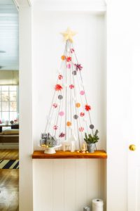 albero di Natale alternativo - carta
