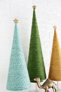albero di Natale alternativo - fili
