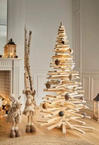 albero di Natale alternativo - legno