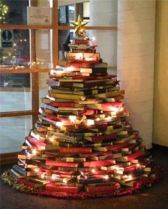 albero di Natale alternativo - libri