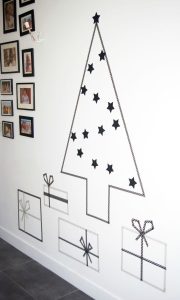albero di Natale alternativo - washi 2