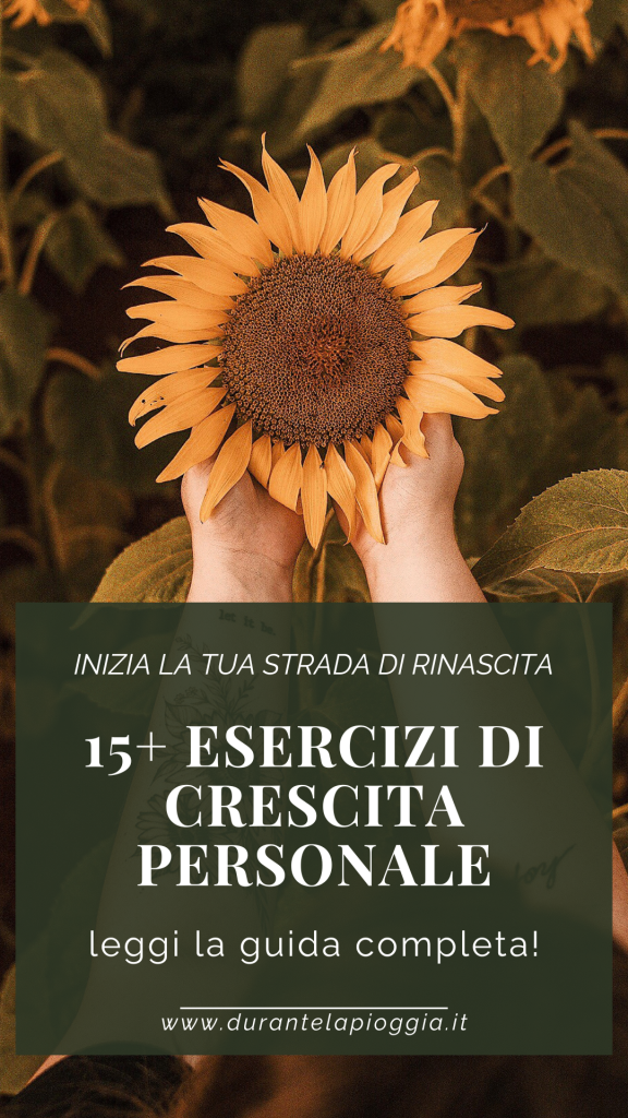 PIN esercizi di crescita personale