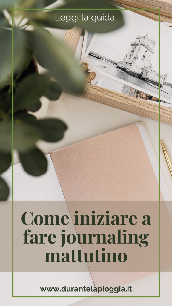 PIN fare journaling mattutino