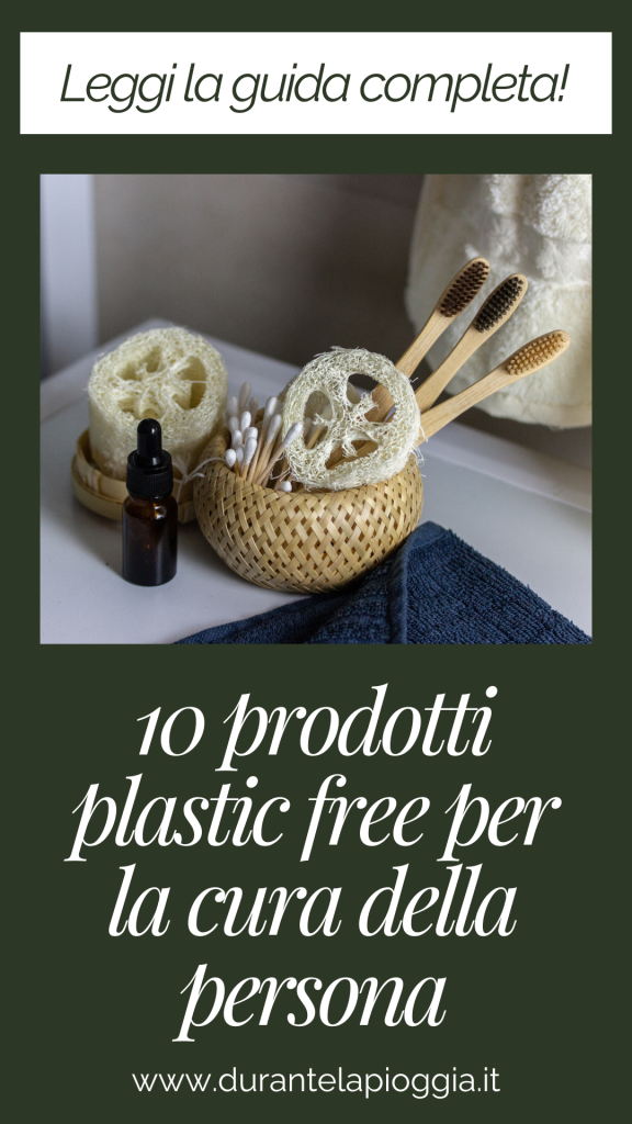 PIN prodotti plastic free per la cura della casa