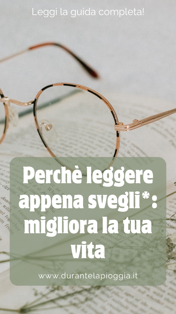 pin leggere appena svegli