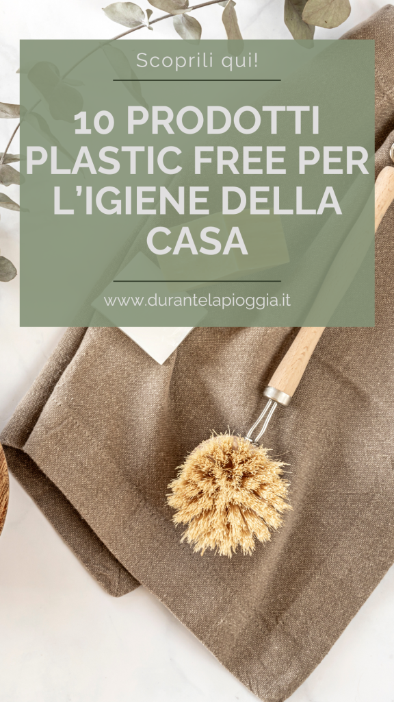 PIN prodotti plastic free per l’igiene della casa