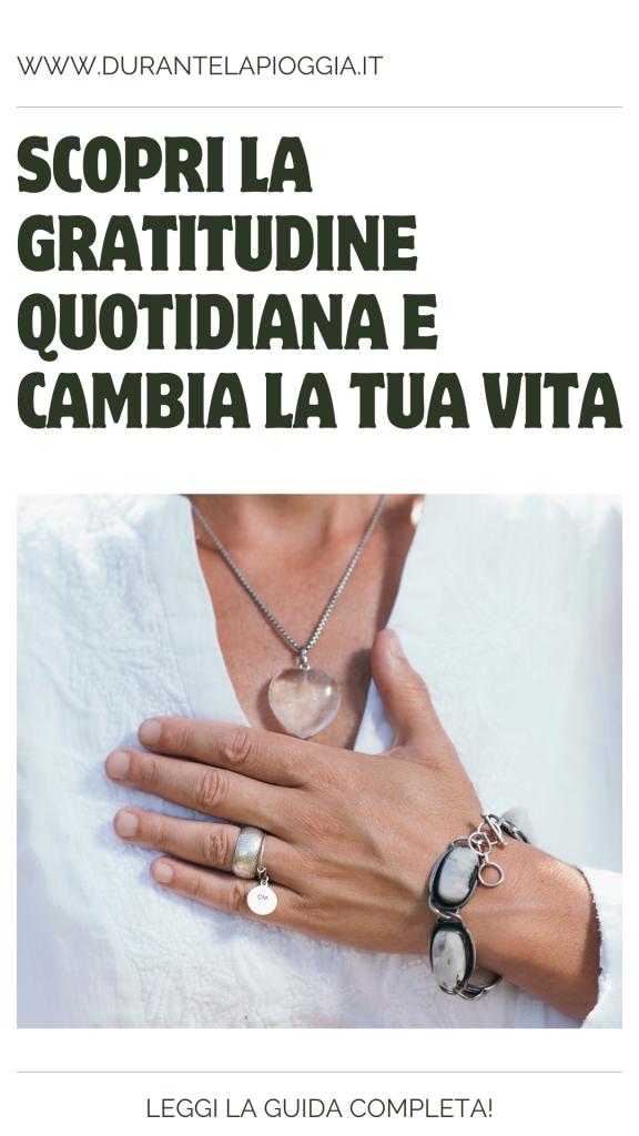 PIN gratitudine quotidiana