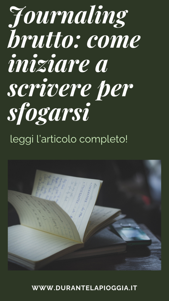 Pin scrivere per sfogarsi